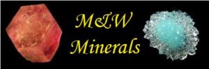 M & W Minerals logo banner image